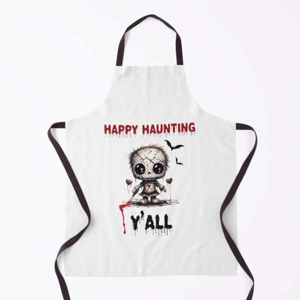 Item preview, Happy Haunting Yall, Haunting Season, Halloween Scary Doll designed and sold by SportyDogShop.