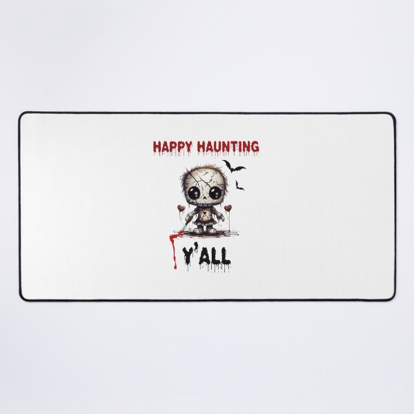 Item preview, Happy Haunting Yall, Haunting Season, Halloween Scary Doll designed and sold by SportyDogShop.