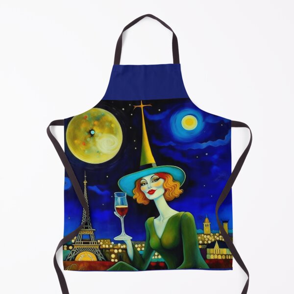 Item preview, Beautiful lady with a glass of wine near the Eiffel Tower in Paris. designed and sold by Natalia-Vlad.