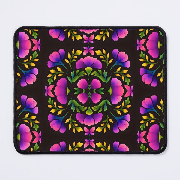 Item preview, Hungarian Folk Endangered Flower mandala designed and sold by Charmy Design.