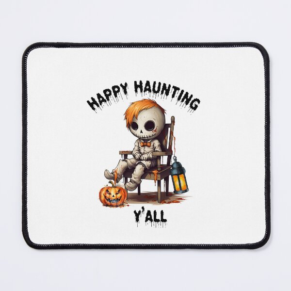 Item preview, Happy Haunting Yall, Haunting Season, Halloween Scary Doll designed and sold by SportyDogShop.