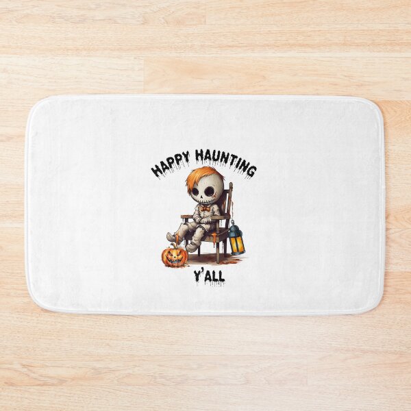 Item preview, Happy Haunting Yall, Haunting Season, Halloween Scary Doll designed and sold by SportyDogShop.