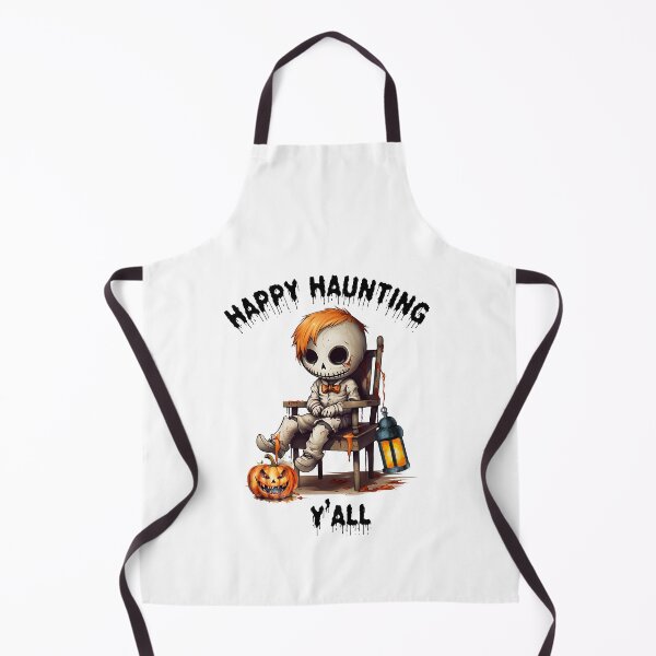 Item preview, Happy Haunting Yall, Haunting Season, Halloween Scary Doll designed and sold by SportyDogShop.