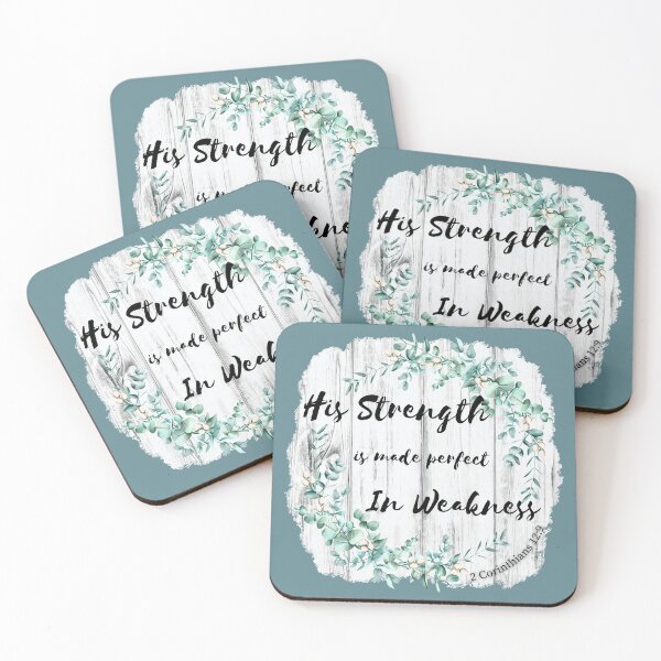 Item preview, His Strength Is Made Perfect In Weakness designed and sold by A-M-Watson.