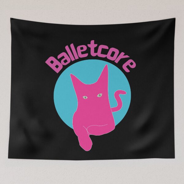 Item preview, Funny Balletcore Cat  designed and sold by ArtisShops.