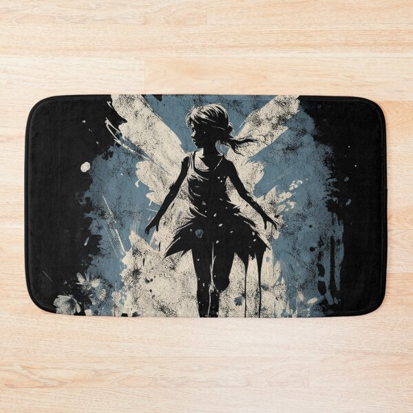 Item preview, A Vintage Distressed Street Art Spray Paint Fairy  designed and sold by GVRDesign.