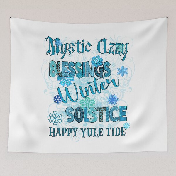 Item preview,  "Embrace the Magic of Blessings Winter Solstice" designed and sold by MysticOzzy.