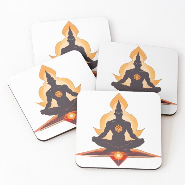 Item preview, Silhouette Enlightened  Yogi Yoga life, designed and sold by Neer arts.
