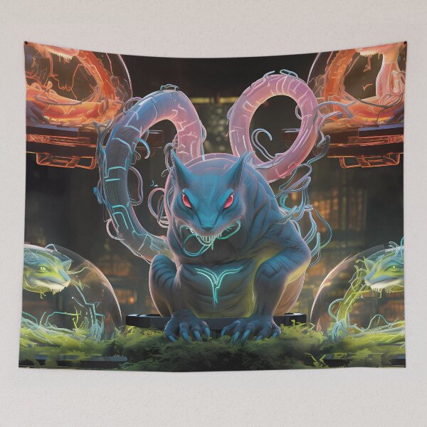 Item preview, “Mutant Fusion Ratatoskr Snake” designed and sold by Art-Vortex-fr.