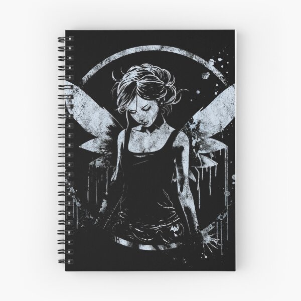 Item preview, A Vintage Distressed Street Art Stencil Fairy / Faerie designed and sold by GVRDesign.