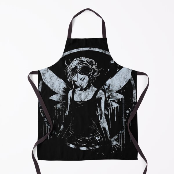 Item preview, A Vintage Distressed Street Art Stencil Fairy / Faerie designed and sold by GVRDesign.