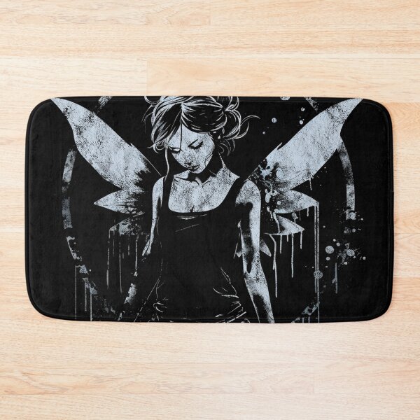 Item preview, A Vintage Distressed Street Art Stencil Fairy / Faerie designed and sold by GVRDesign.