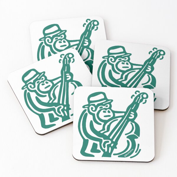 Item preview, Jazz Monkey Doodle designed and sold by PickledjoArt.
