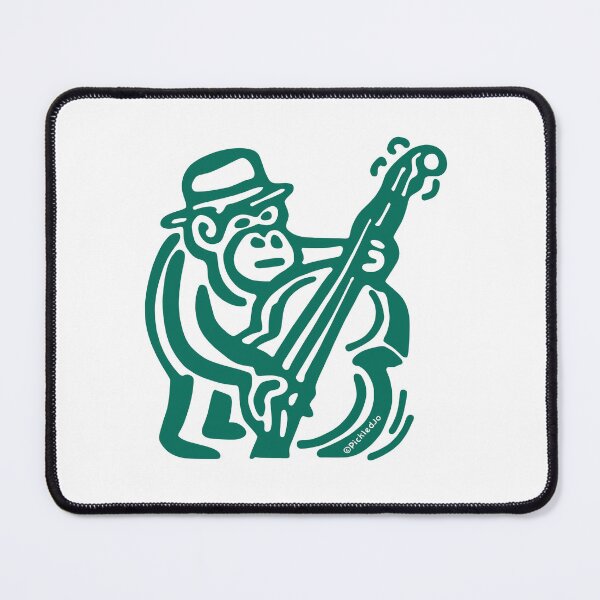 Item preview, Jazz Monkey Doodle designed and sold by PickledjoArt.