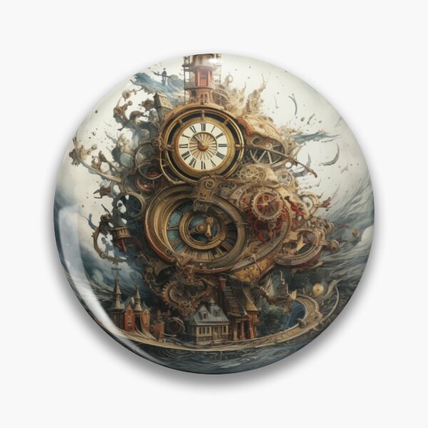 Item preview, Victorian Steampunk Clockwork Tornado Victorian Inspired Art  designed and sold by CDC40.
