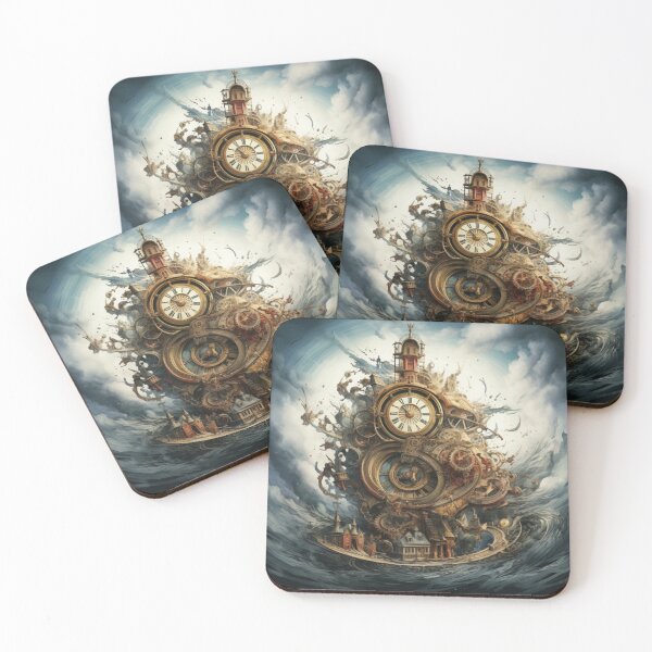 Item preview, Victorian Steampunk Clockwork Tornado Victorian Inspired Art  designed and sold by CDC40.