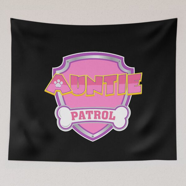 Item preview, Auntie Patrol Family Dog Mom Dad Funny Gifts Birthday Party designed and sold by PrintOfi.