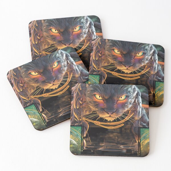 Item preview, “The Feline-Serpent of the Apocalypse” designed and sold by Art-Vortex-fr.