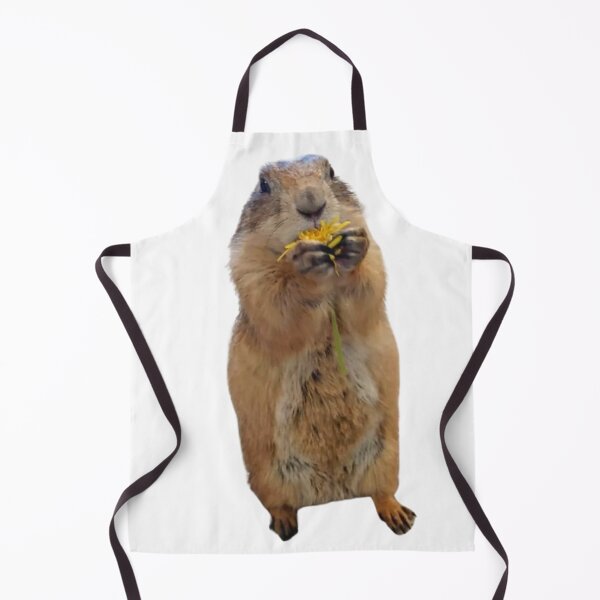 Item preview, ADORABLE BEAVER GROUNDCHUCK WITH FLOWER designed and sold by Erikasinhag.