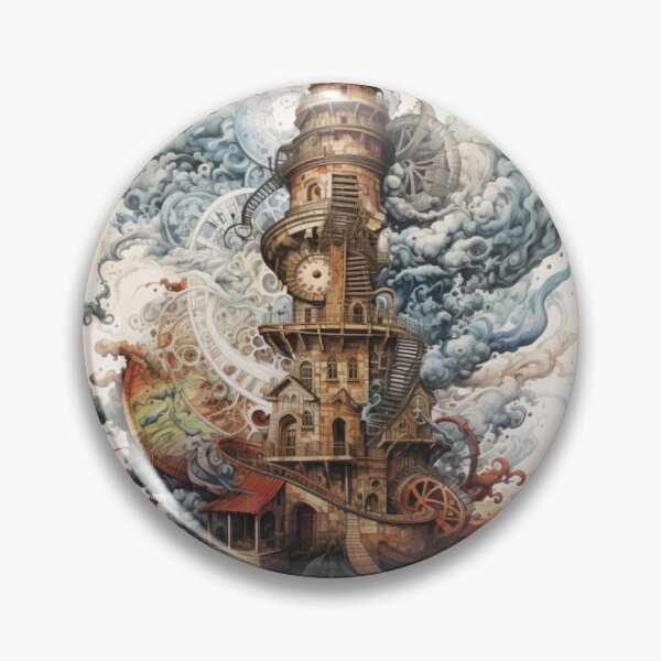 Item preview, Victorian Steampunk Clockwork Tornado Victorian Inspired Art  designed and sold by CDC40.