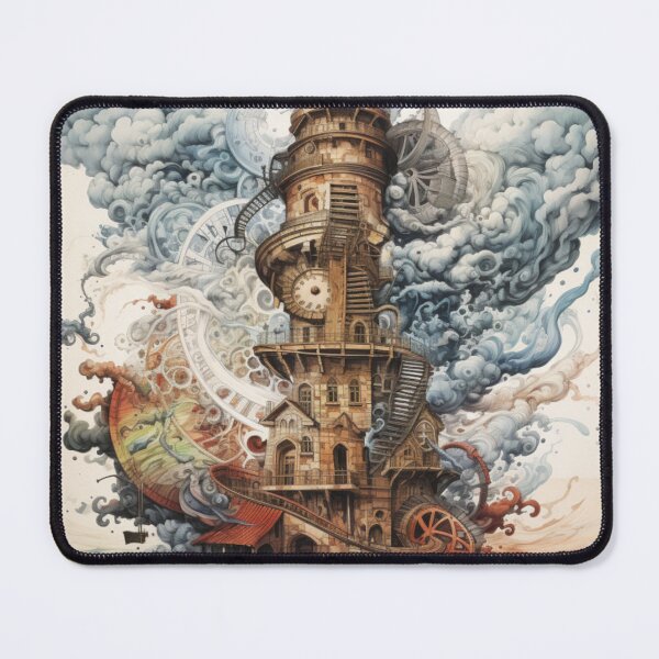 Item preview, Victorian Steampunk Clockwork Tornado Victorian Inspired Art designed and sold by CDC40.