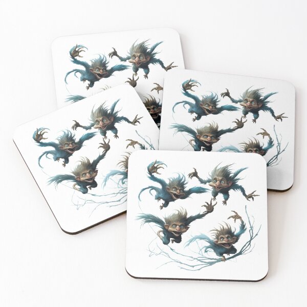 Item preview, Flying monkeys having a wonderful happy party time! designed and sold by liana campbell.