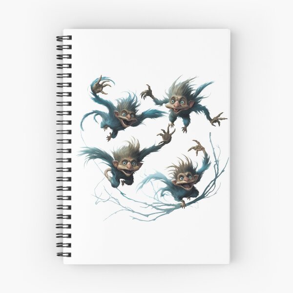 Item preview, Flying monkeys having a wonderful happy party time! designed and sold by liana campbell.