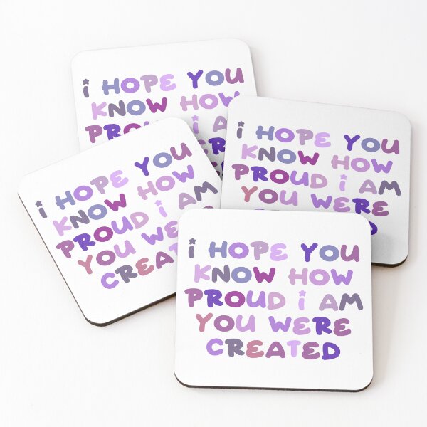 Item preview, Proud You Were Created designed and sold by OscarAndOphelia.
