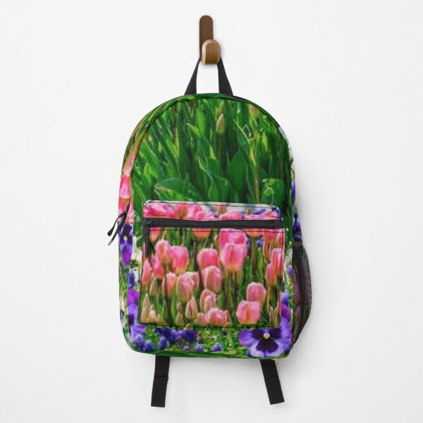 Artikelvorschau, LILA Stiefmütterchen, ROSA TULPEN, GRÜNE GARTENKUNST entworfen und verkauft von sharlesart.