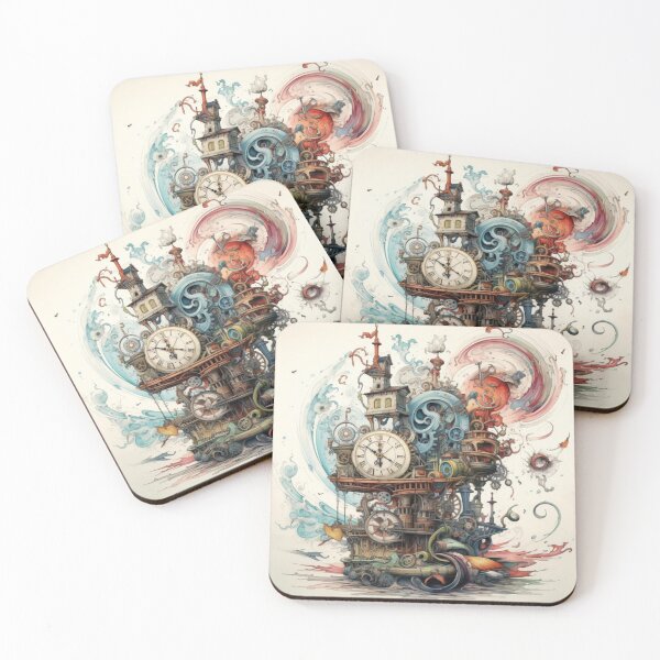 Item preview, Victorian Steampunk Clockwork Tornado Victorian Inspired Art  designed and sold by CDC40.