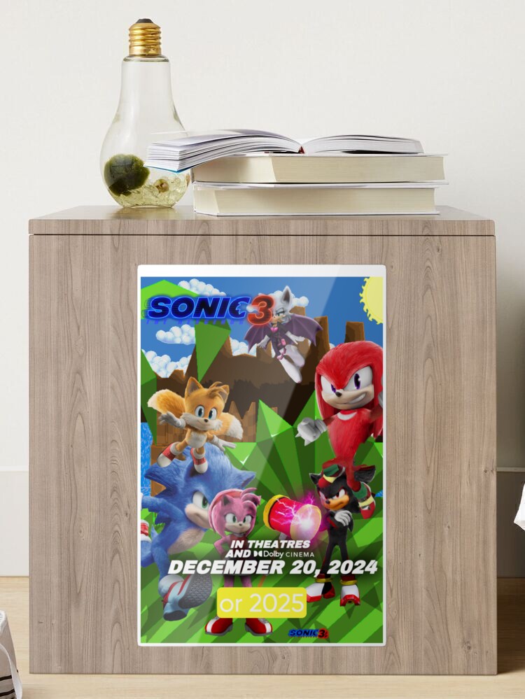 sonic movie 3 theme green hills Poster for Sale by switch2