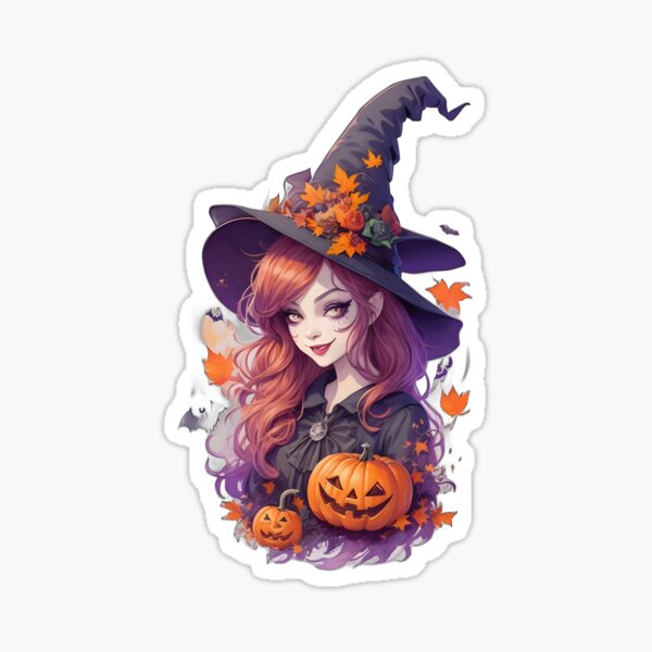 Witchy stickers for Halloween! : r/artstore