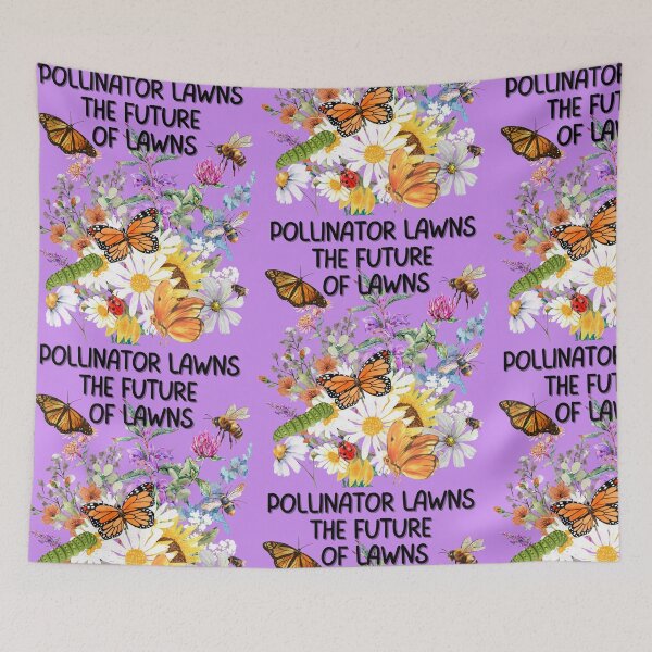 Item preview, Pollinator Lawns The Future Of Lawns Colorful Design designed and sold by EarthArtDesigns.