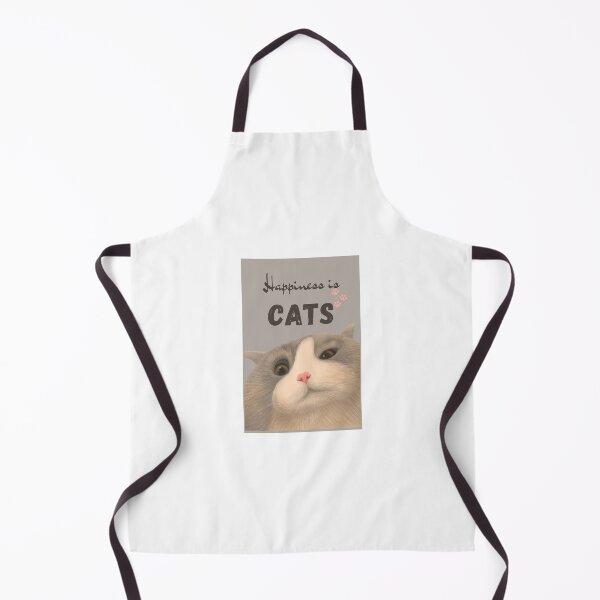 Item preview, Happiness is Cats Hard Cover Journal designed and sold by MaritimeArts.