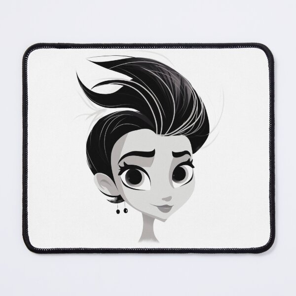 Item preview, Black and White portrait of a woman designed and sold by liana campbell.