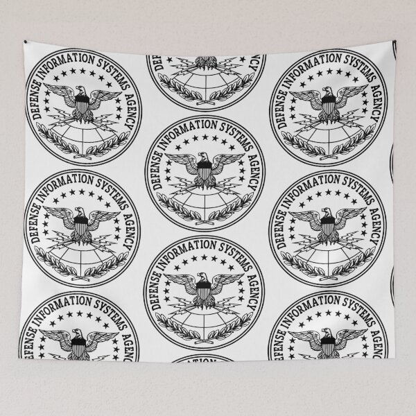 Item preview, DISA Defense Information Systems Agency Black designed and sold by drquest.