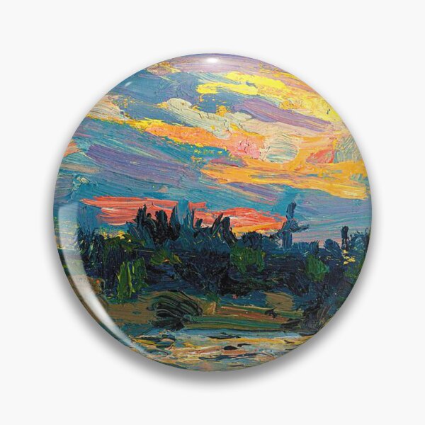 Artikelvorschau, Sonnenuntergang, Kanusee (1915) von Tom Thomson. entworfen und verkauft von IORI-PROFILER.