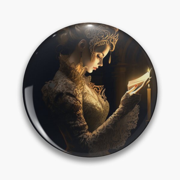 Item preview, Victorian Woman Reading By Candlelight Victorian Inspired Art  designed and sold by CDC40.