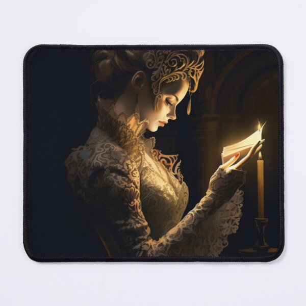 Item preview, Victorian Woman Reading By Candlelight Victorian Inspired Art designed and sold by CDC40.