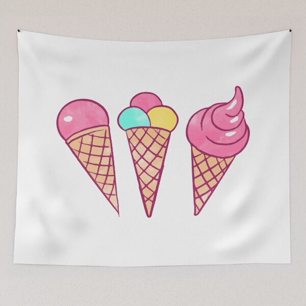 Item preview, Three Ice Cream Cone designed and sold by Islanr.