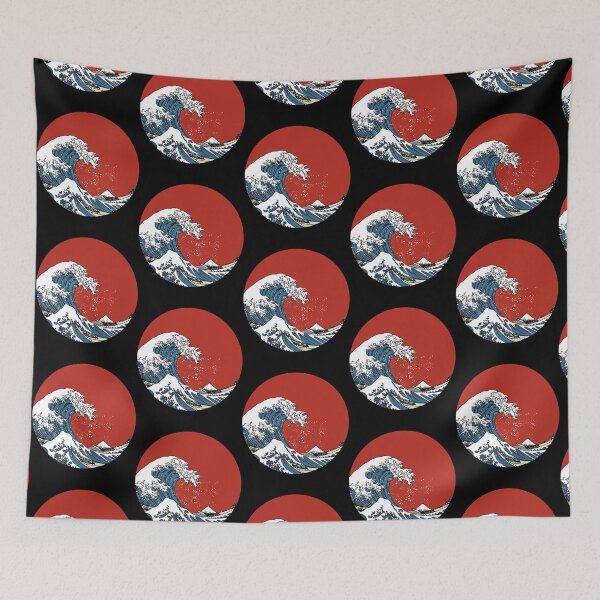 Item preview, The Great Wave Japan Aesthetic by Nicole William designed and sold by MirandaDorian.