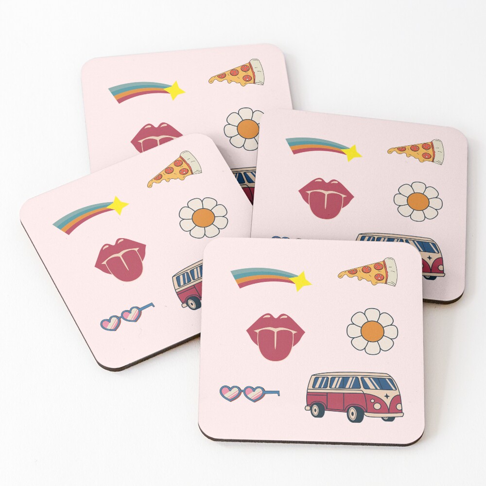 Item preview, Coasters (Set of 4) designed and sold by StickerStudio27.