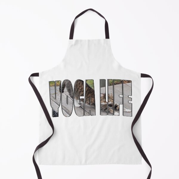 Item preview, Yoga Life (Cat Stretching) designed and sold by FranksArtWorld.