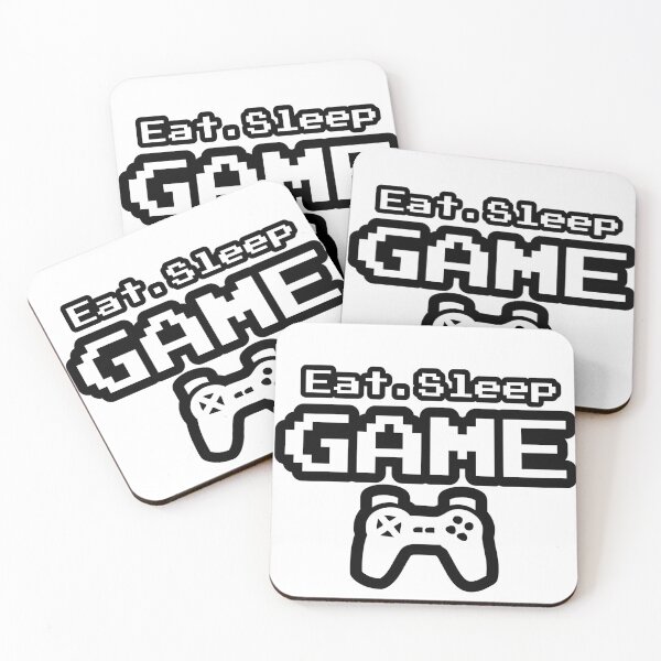 Item preview, Eat.Sleep.Game designed and sold by KetiaArtWorld.