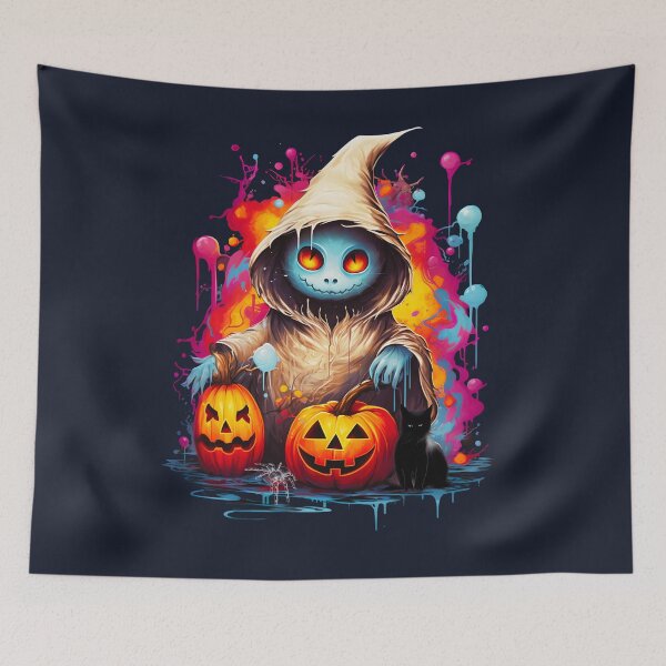 Item preview, Cool Ghost And Jack 'O Lanterns designed and sold by Lovemountain.
