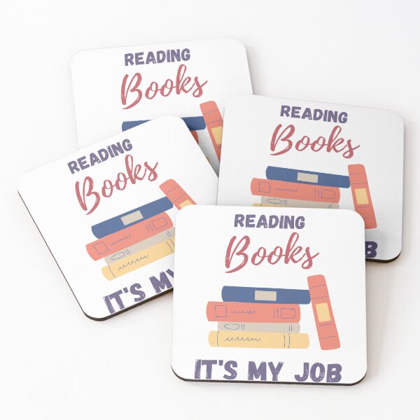 Item preview, Reading books it's my job designed and sold by Custom-Print.