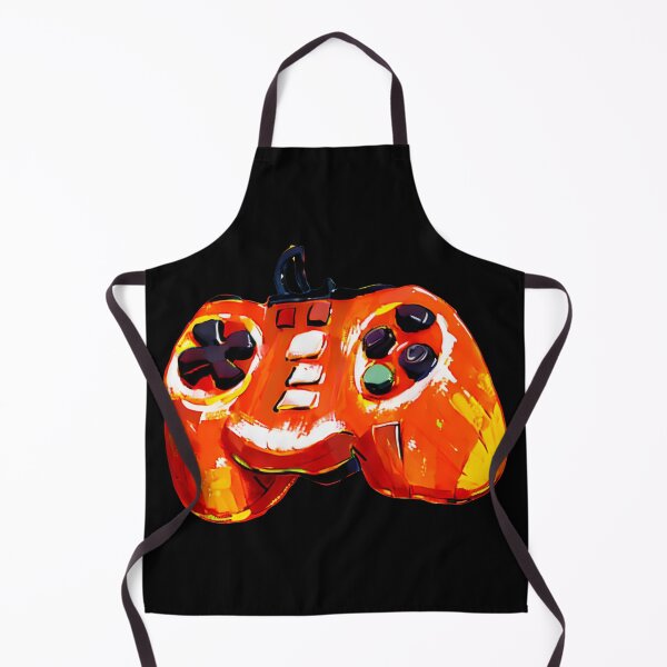 Item preview, Gamer Halloween Video Game Controller Pumpkin Style Gaming T-Shirt designed and sold by zakibenj.