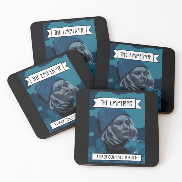 Item preview, Tuberculosis Karen Tarot Card (The Emperor) designed and sold by MorgansTarot.