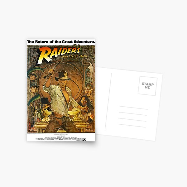 Indiana Jones and the Raiders of the Lost Ark Postcard