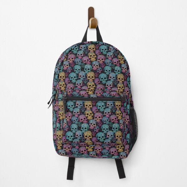 Item preview, Colorful Skulls Pattern 001 designed and sold by AbstractWave.